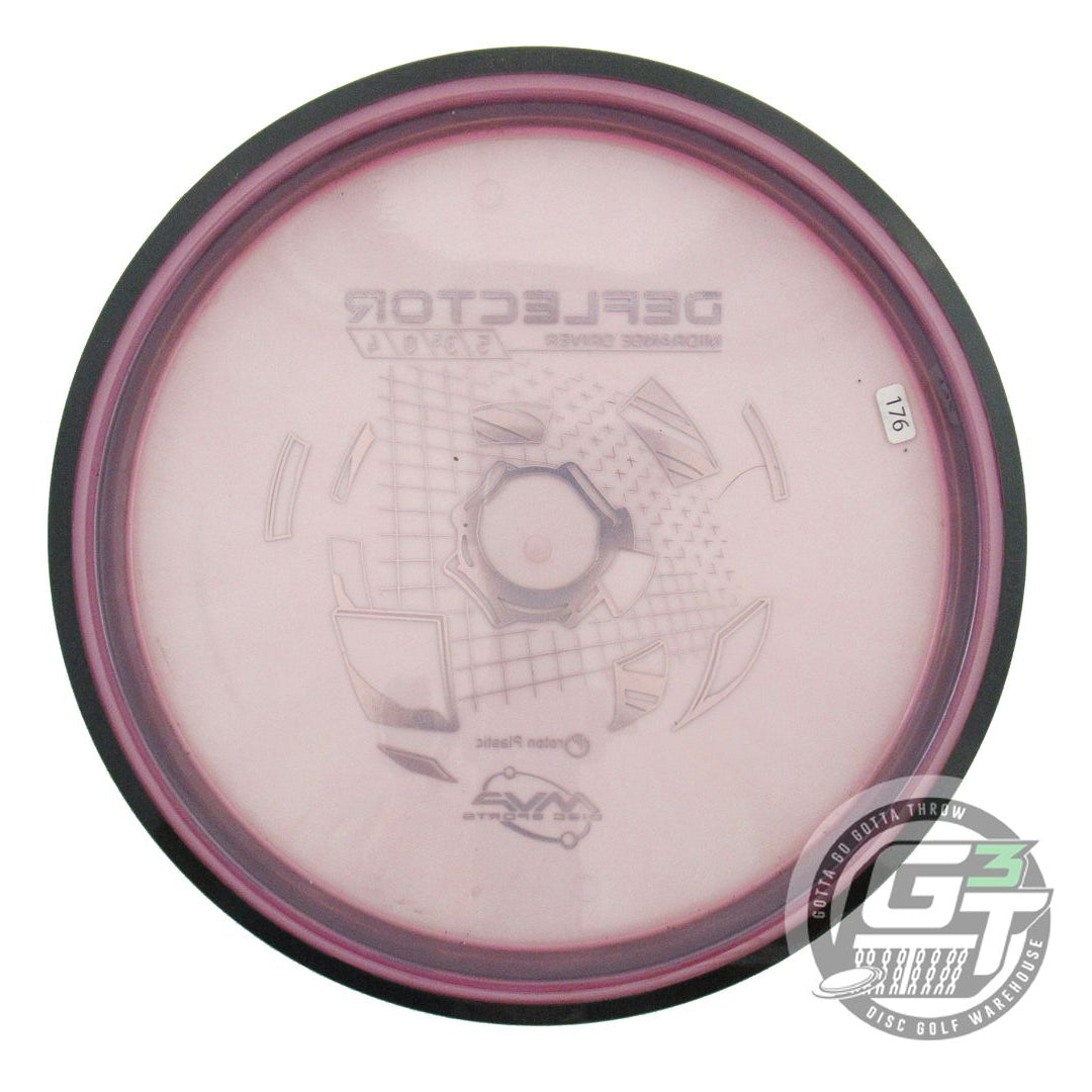 USED MVP Disc Sports Proton Deflector 176g Pink Midrange Golf Disc