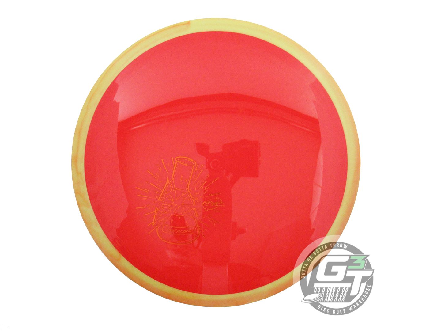 NOS Axiom Discs X-OUT Neutron Time Lapse 174g Red Yellow Rim Driver Golf Disc