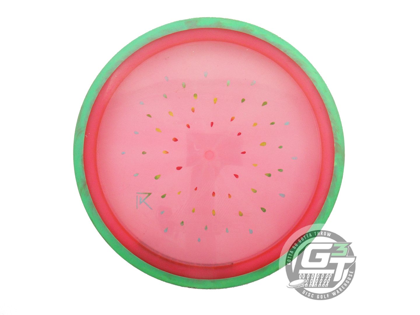 USED Axiom Discs Proton Insanity 160g Pink Green Rim Distance Driver Golf Disc