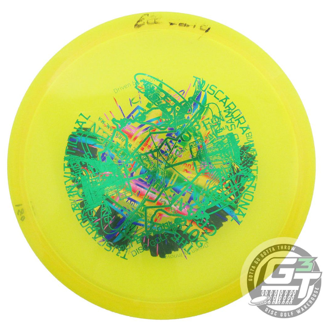 USED Innova X-OUT Champion Roc3 180g Yellow Midrange Golf Disc