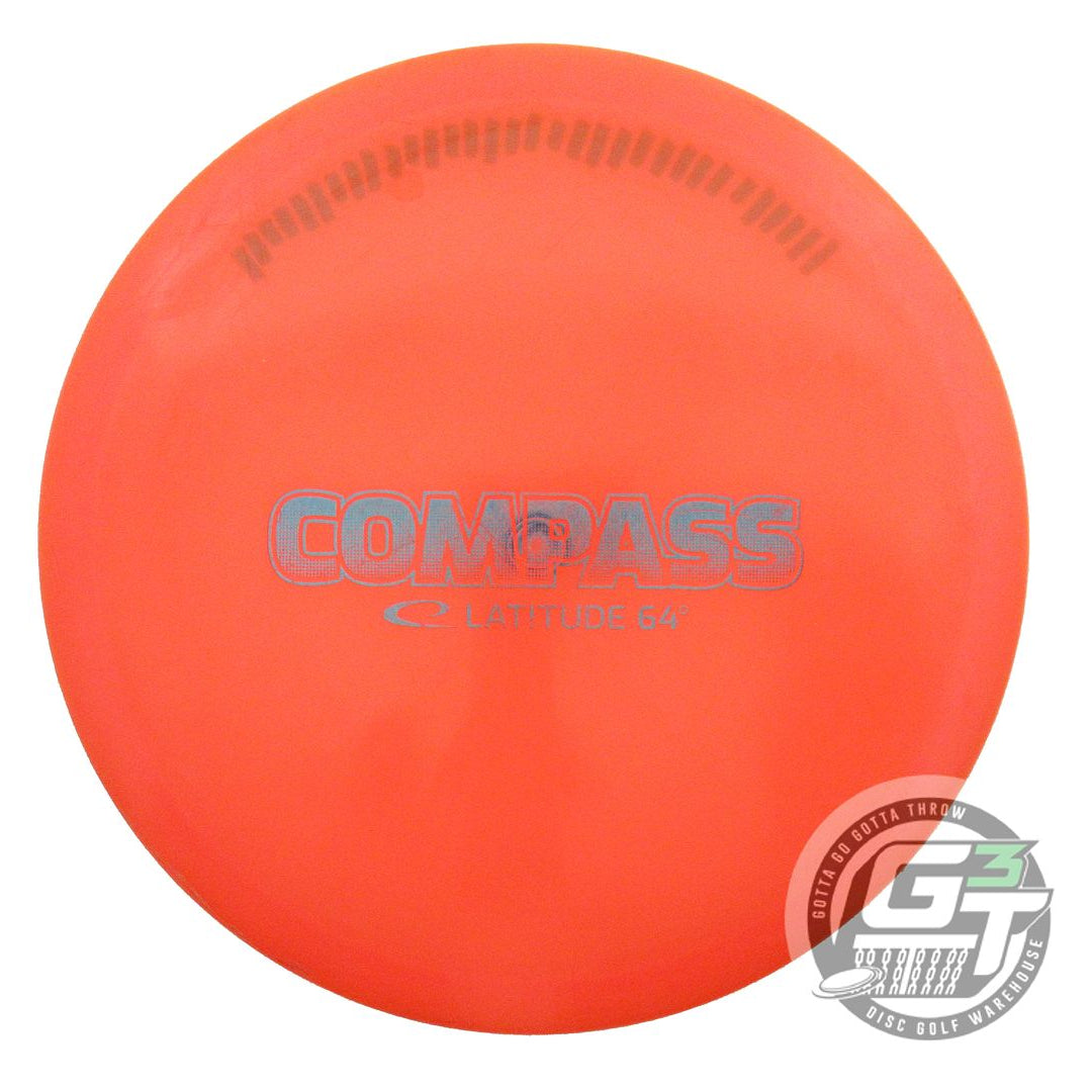 USED Latitude 64 Opto Compass 177g Orange Blue Foil Midrange Golf Disc