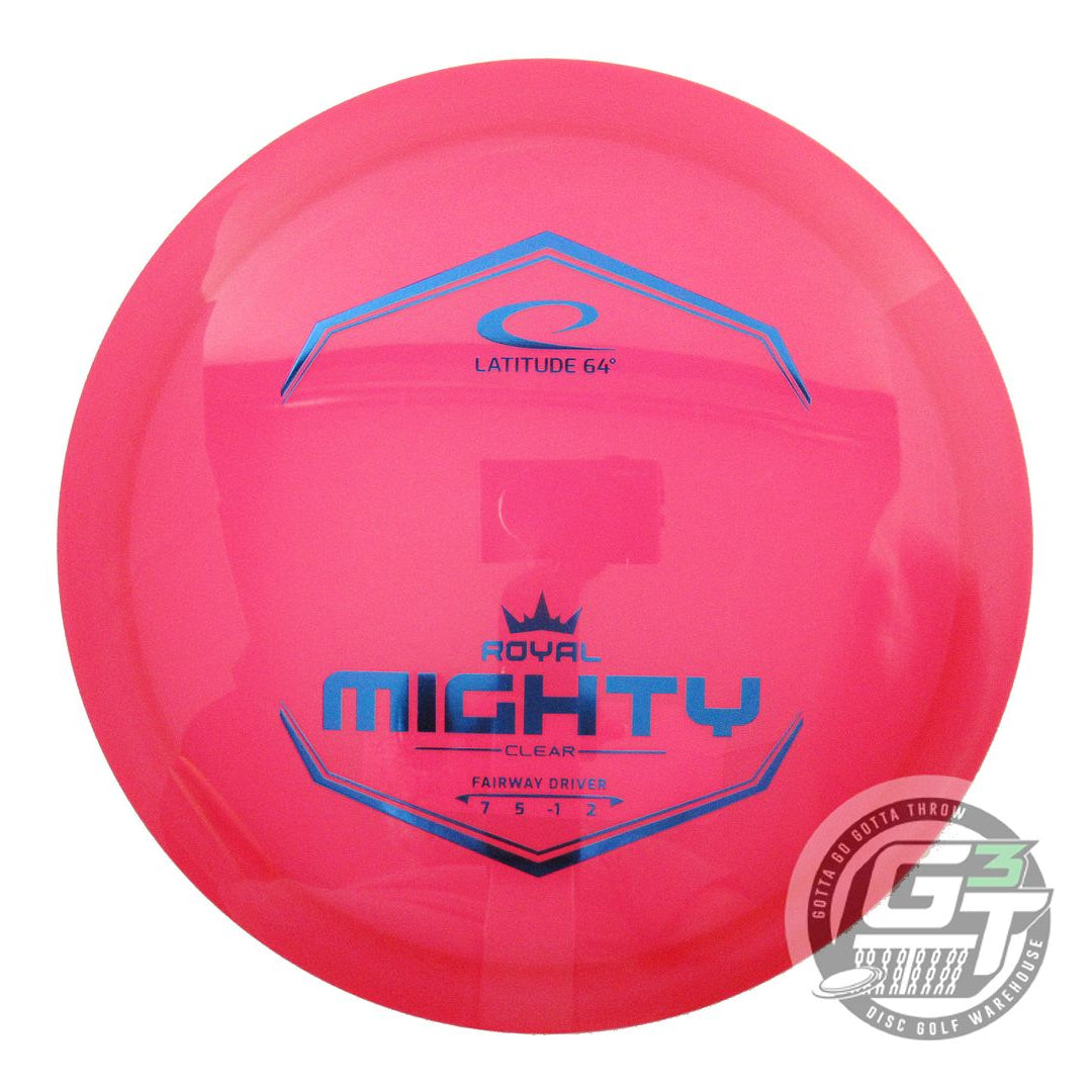 Latitude 64 Royal Clear Mighty Fairway Driver Golf Disc (Individually Listed)