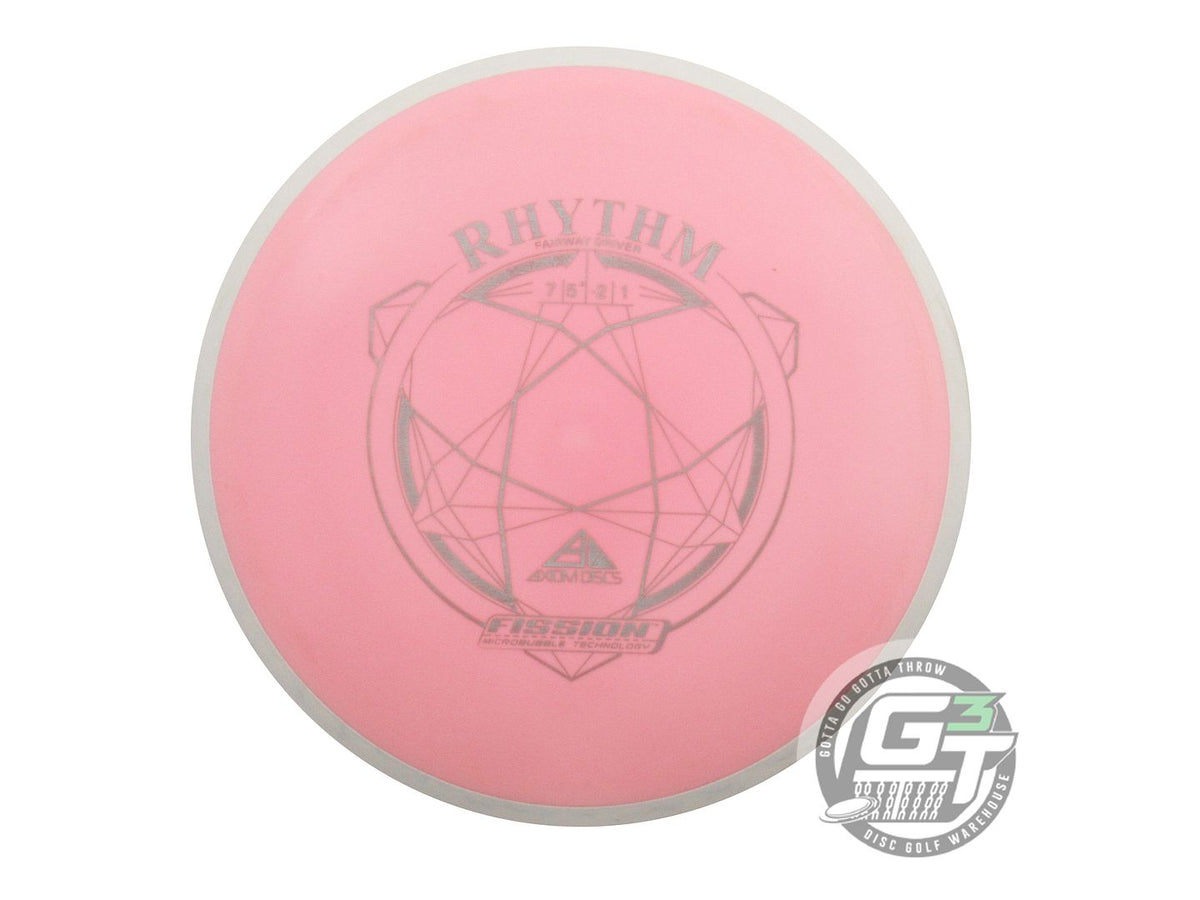 USED Axiom Discs Fission Rhythm 164g Pink White Rim Distance Driver Disc