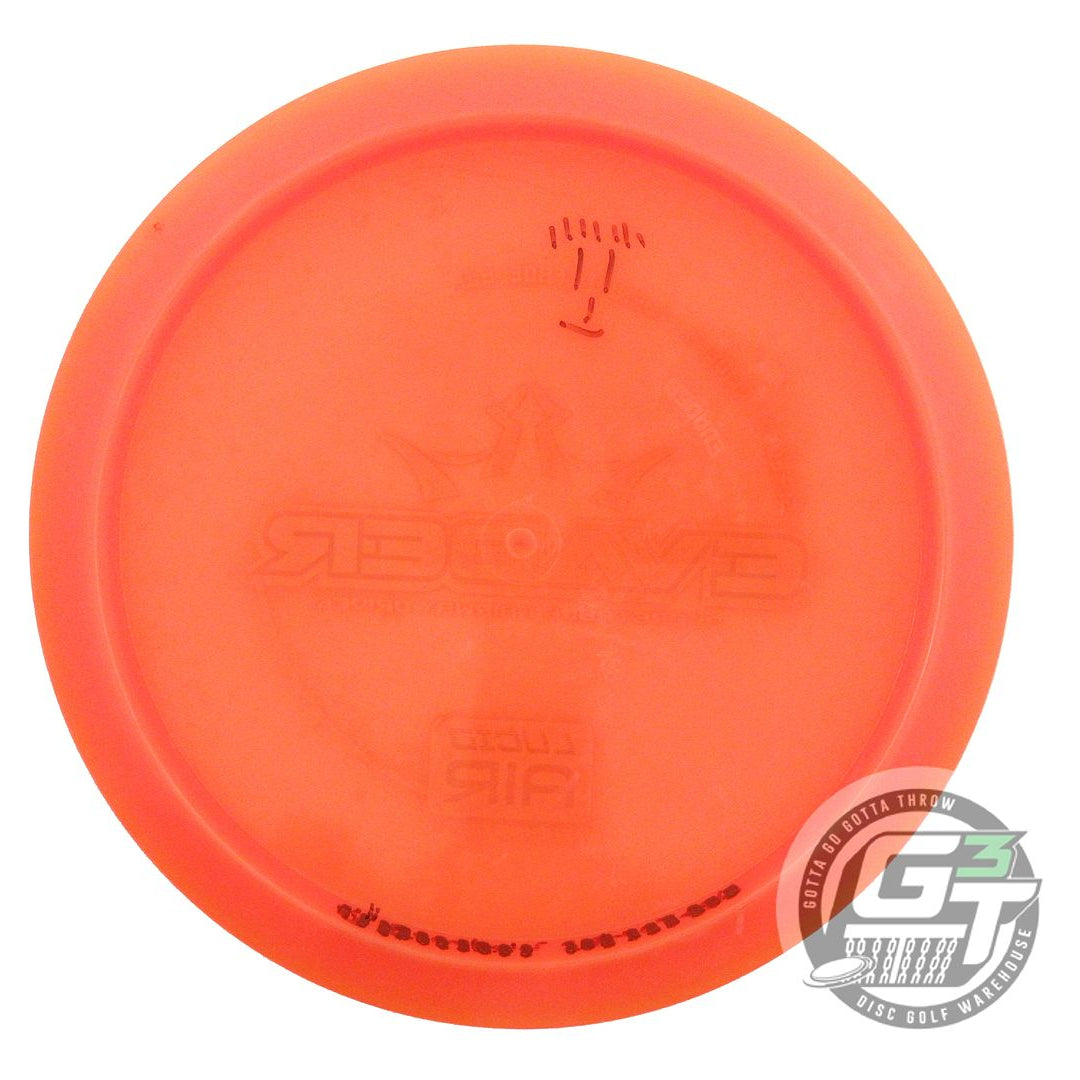 USED Dynamic Discs Lucid AIR Evader 158g Orange Black Stamp Fairway Driver Disc