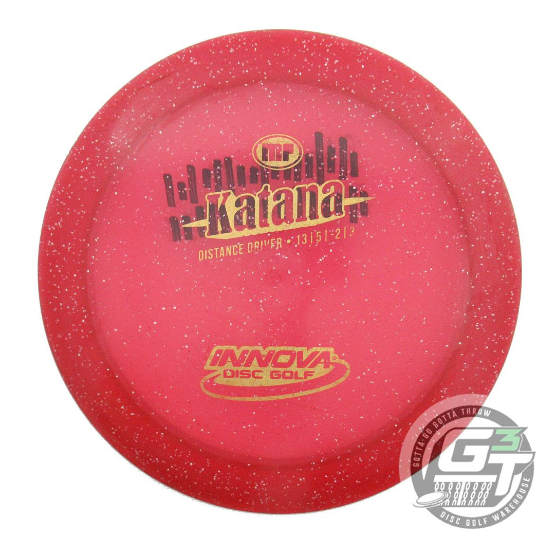 USED Innova Metal Flake Champion Katana 172g Red A Distance Driver Golf Disc