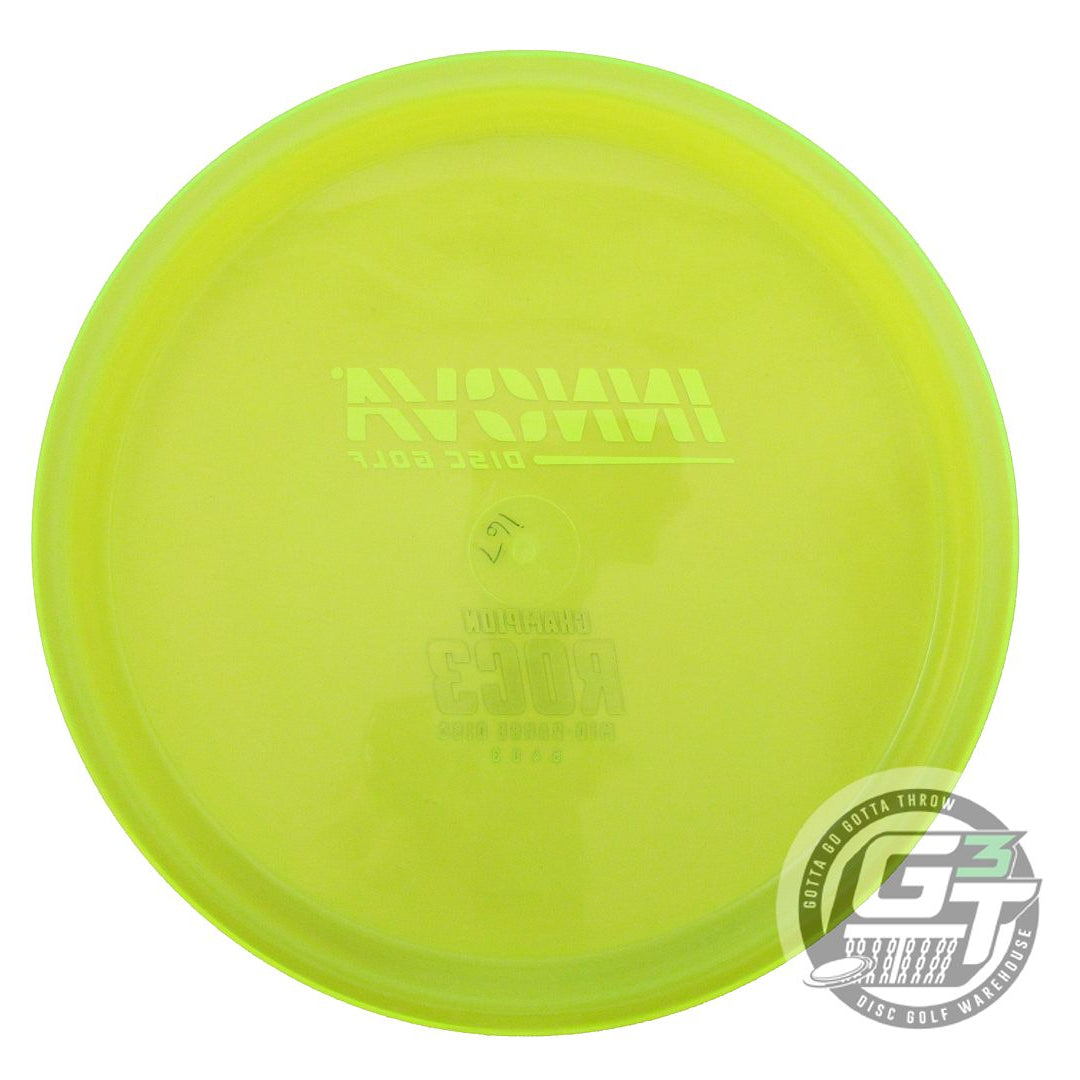 USED Innova Champion Roc3 167g Yellow White & Lilac Foil Midrange Golf Disc