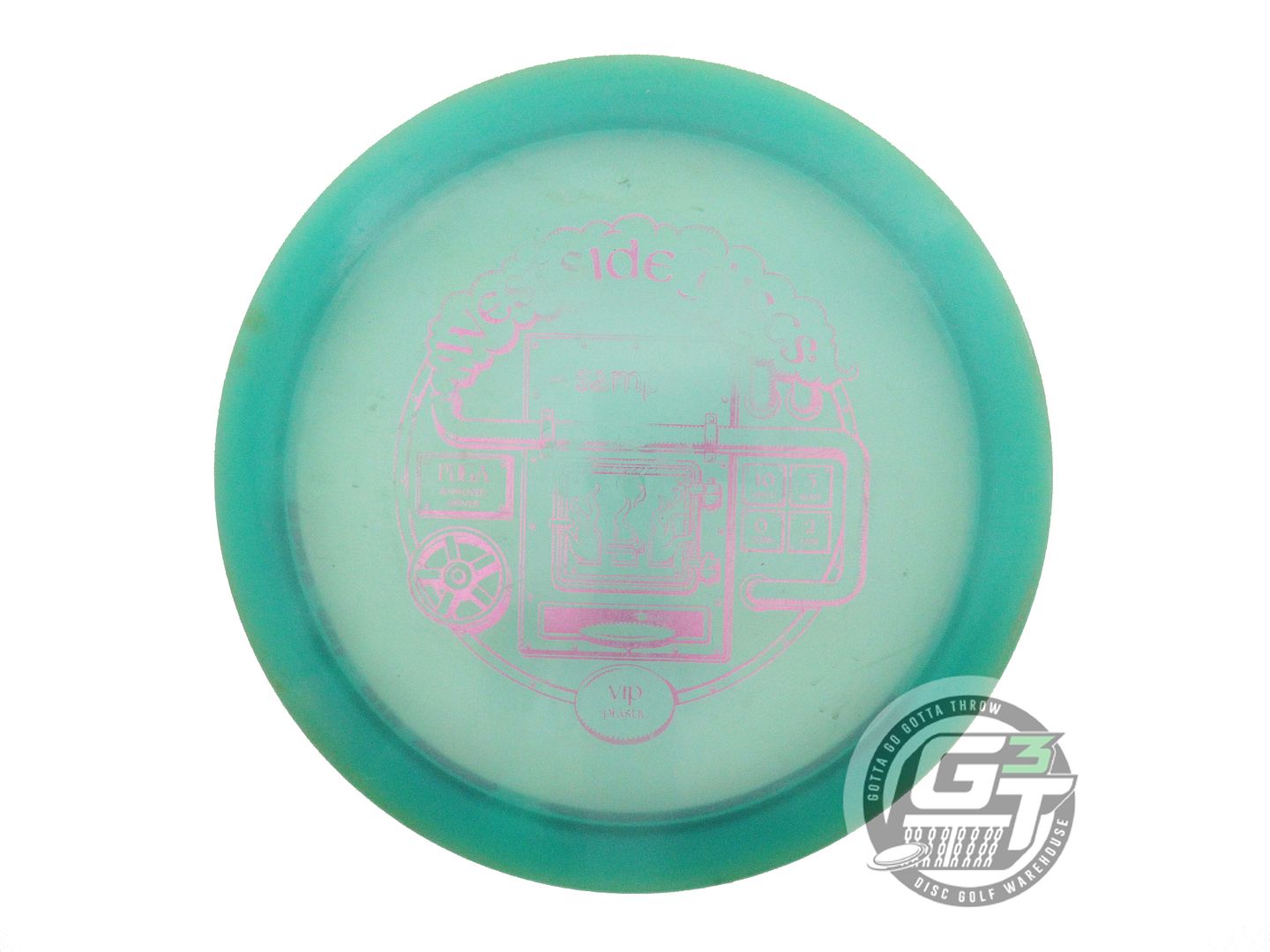 USED Westside Discs VIP Sampo 170g Seafoam Lilac Foil Fairway Driver Golf Disc