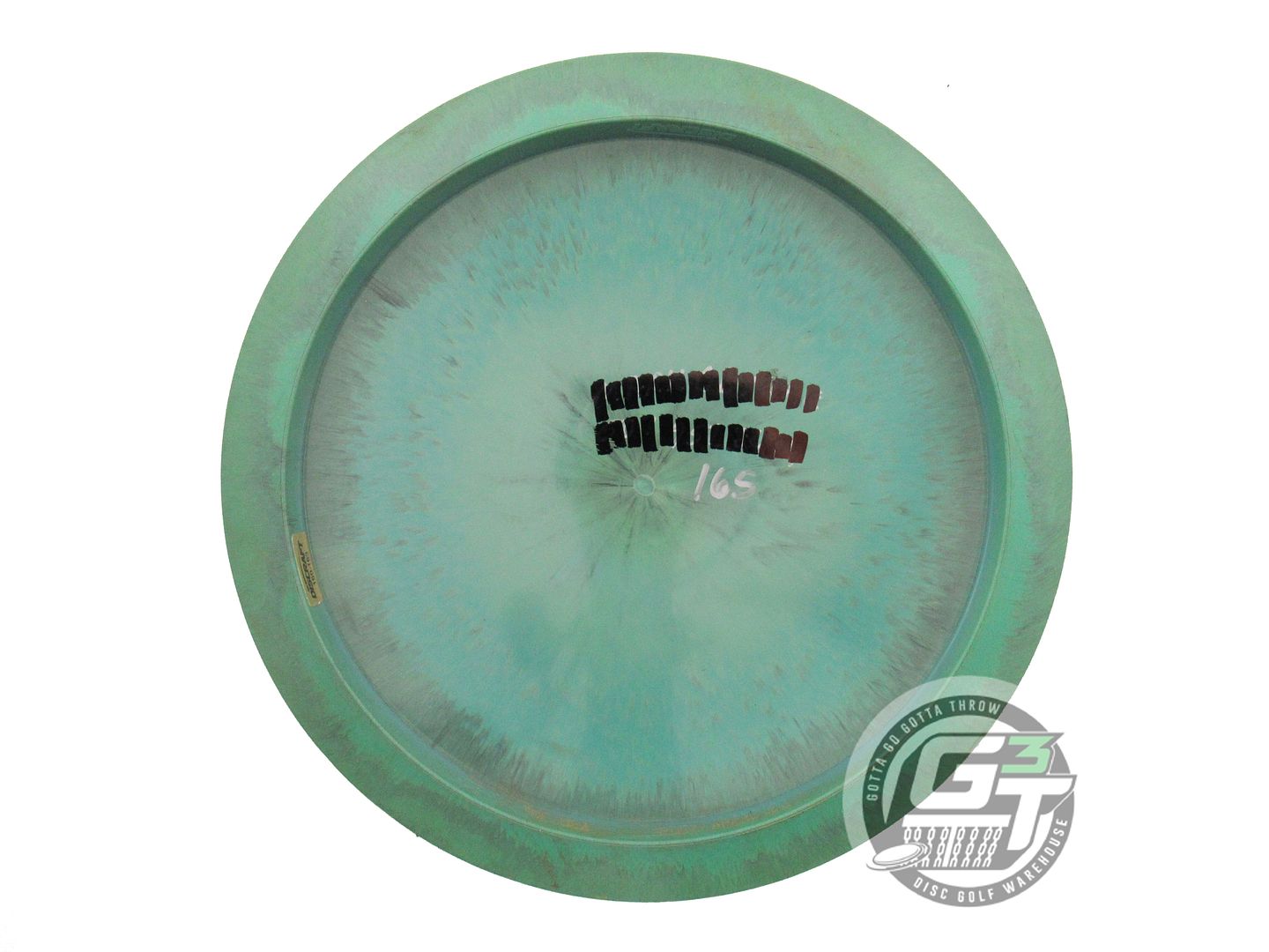 USED Discraft Recycled ESP Avenger SS 164g Green-Brown Distance Driver Golf Disc