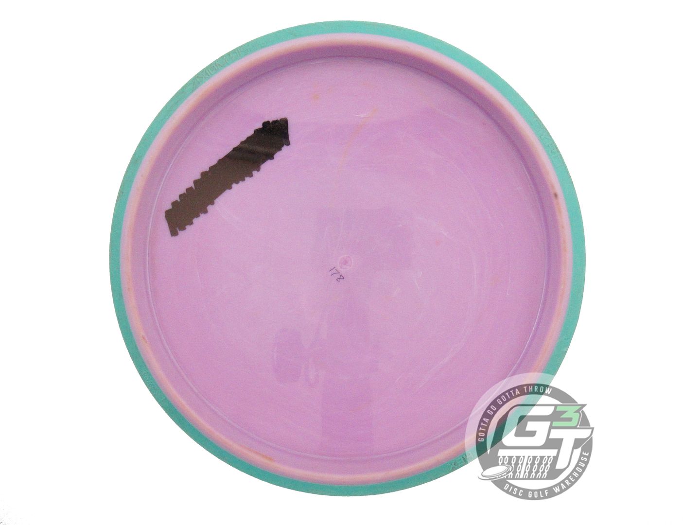 USED Axiom Discs Neutron Hex 178g Lilac Green Rim Midrange Golf Disc
