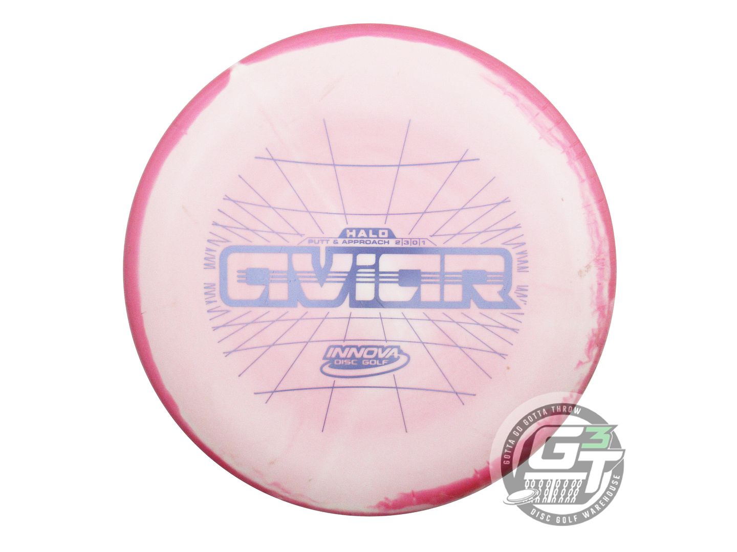 USED Innova Halo Star Aviar 171g Pink-White Putter Golf Disc