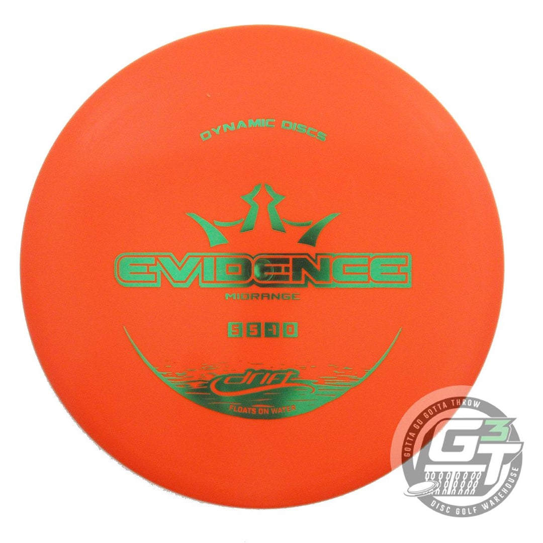 Dynamic Discs Drift Evidence Midrange Golf Disc (Individually Listed)