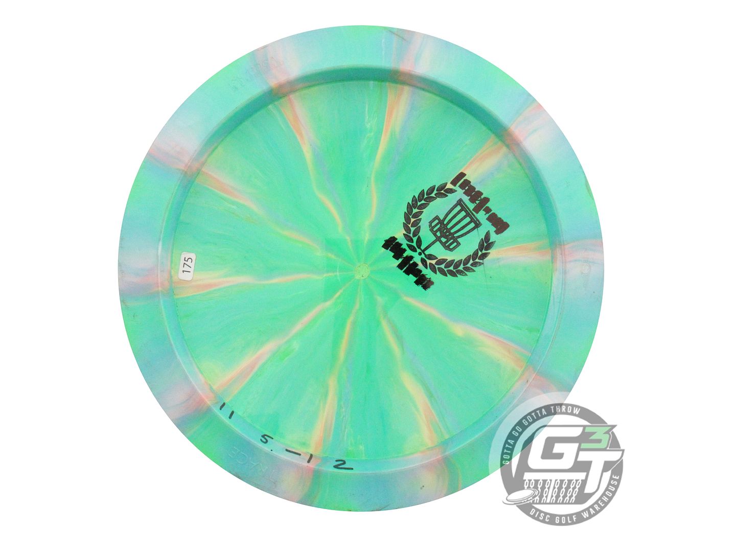 USED Streamline Discs Cosmic Neutron Trace 175g Green-Blue Distance Driver Disc