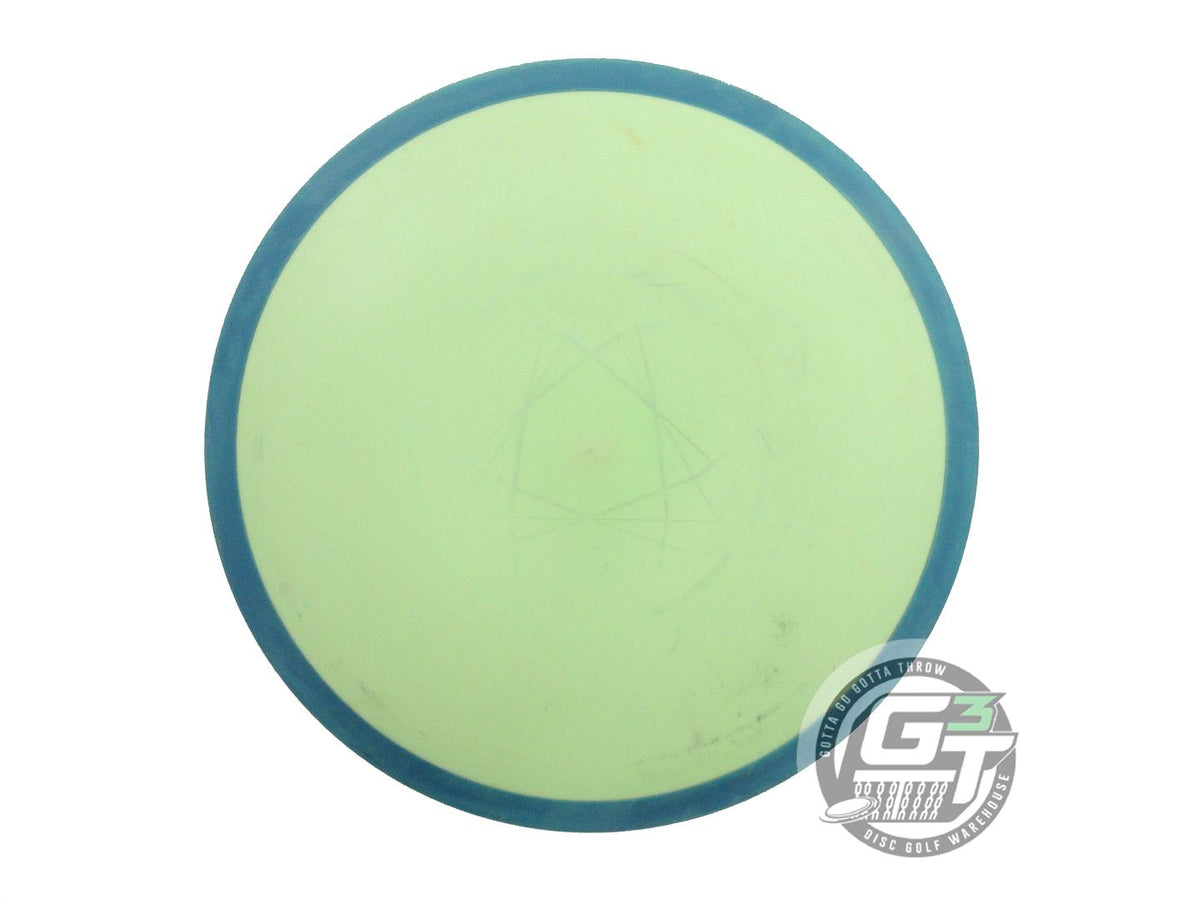 USED Axiom Discs Fission Defy 162g Lime Blue Rim Distance Driver Disc