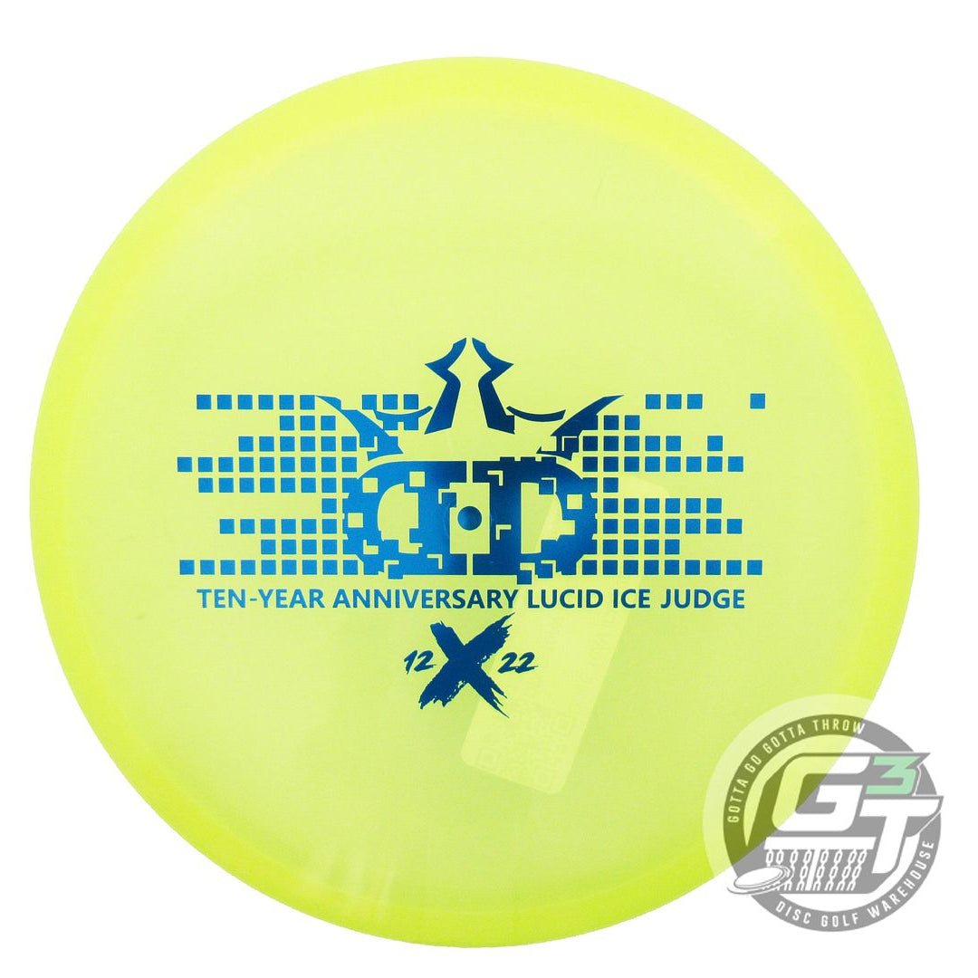 Dynamic Discs Limited Edition 10-Year Anniversary Lucid Ice Judge Putter Golf Disc (Individually Listed)