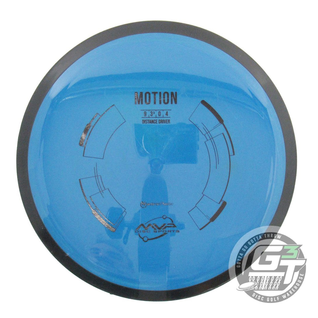 USED MVP Disc Sports Neutron Motion 171g Blue Distance Driver Golf Disc