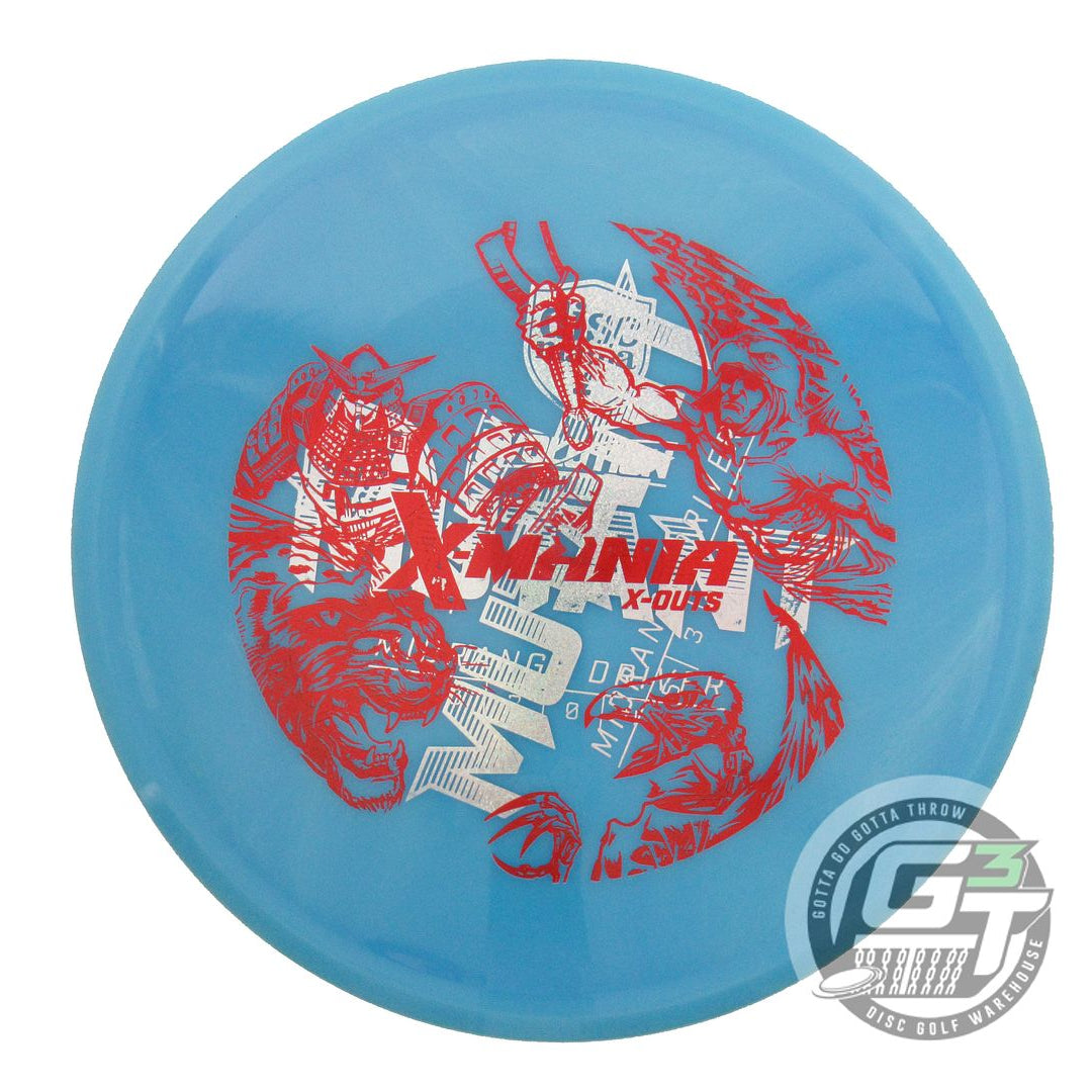 USED DiscMania X-OUT Neo Mutant 177g Blue Midrange Golf Disc