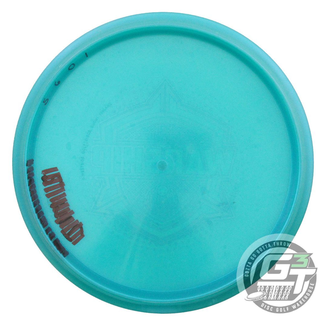 USED Westside Discs VIP Warship 171g Teal Blue Foil Midrange Golf Disc