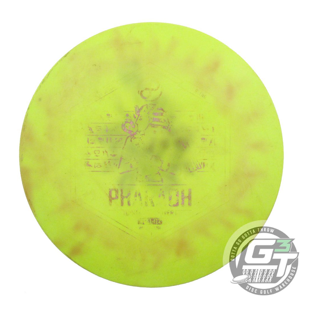 USED Infinite I-Blend Pharaoh 172g Yellow HOME DYED Distance Driver Golf Disc