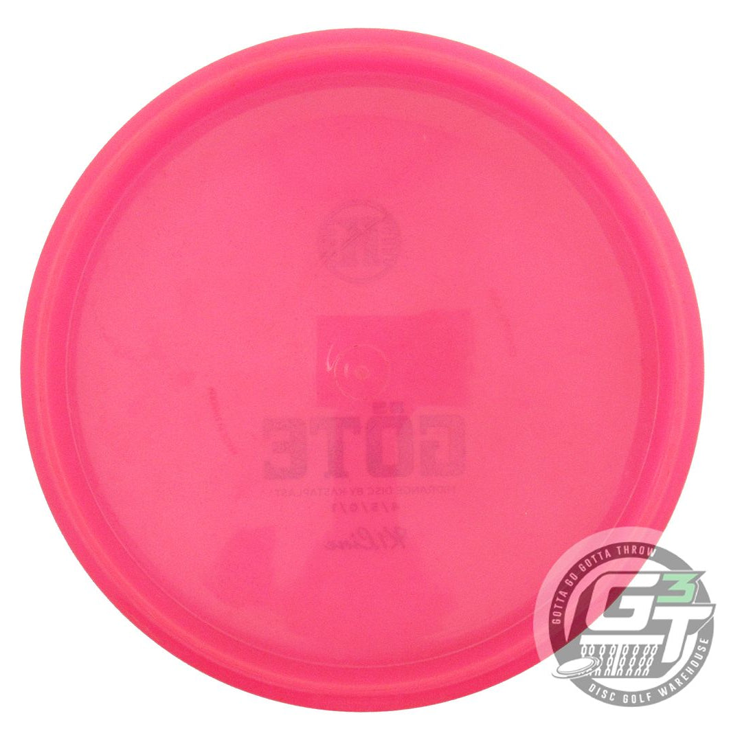 USED Kastaplast K1 Gote 180g Pink Aqua Foil Midrange Golf Disc