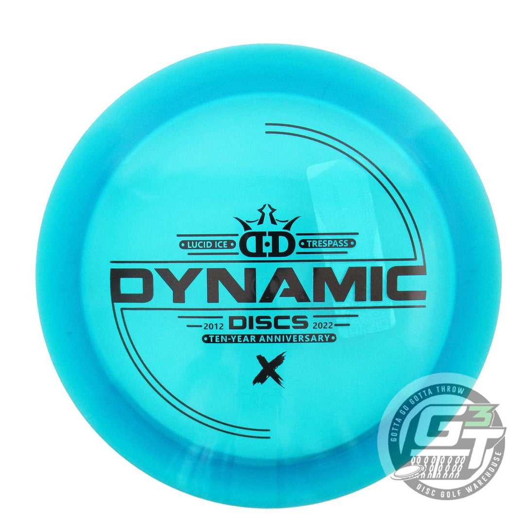 Dynamic Discs Limited Edition 10-Year Anniversary Lucid Ice Trespass Distance Driver Golf Disc (Individually Listed)