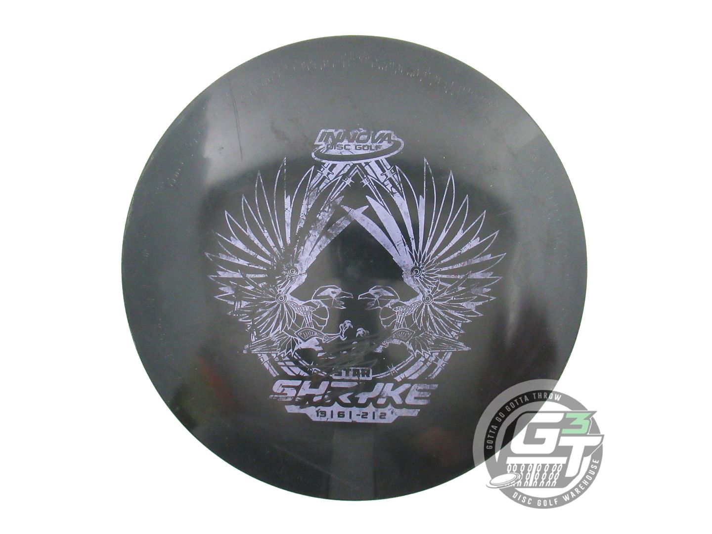 USED Innova Star Shryke 171g Black Lilac Foil Distance Driver Golf Disc