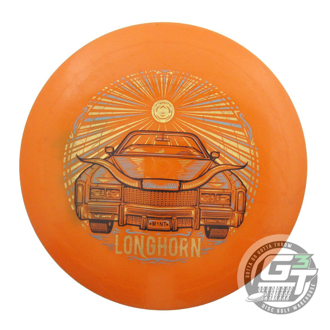 USED Mint Discs Sublime Longhorn 174g Orange Distance Driver Golf Disc
