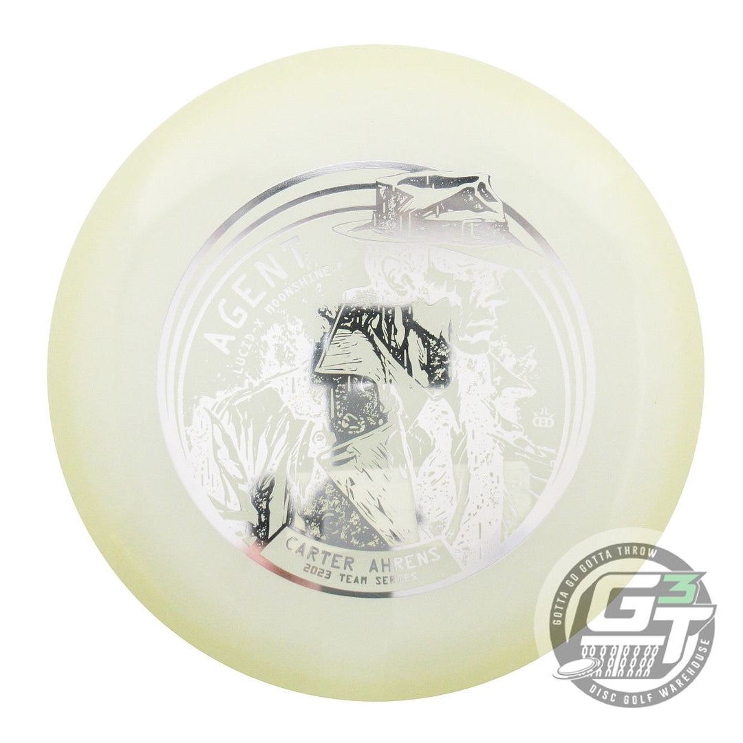 Dynamic Discs Limited Edition 2023 Team Series Carter Ahrens Moonshine Glow Lucid-X Agent Putter Golf Disc (Individually Listed)