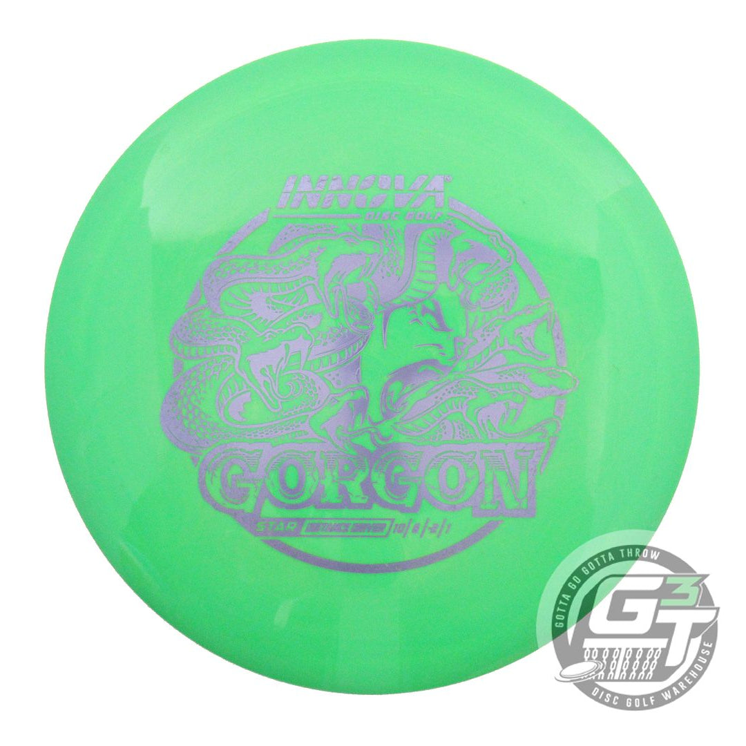 USED Innova Star Gorgon 171g Green Lilac Foil Distance Driver Golf Disc