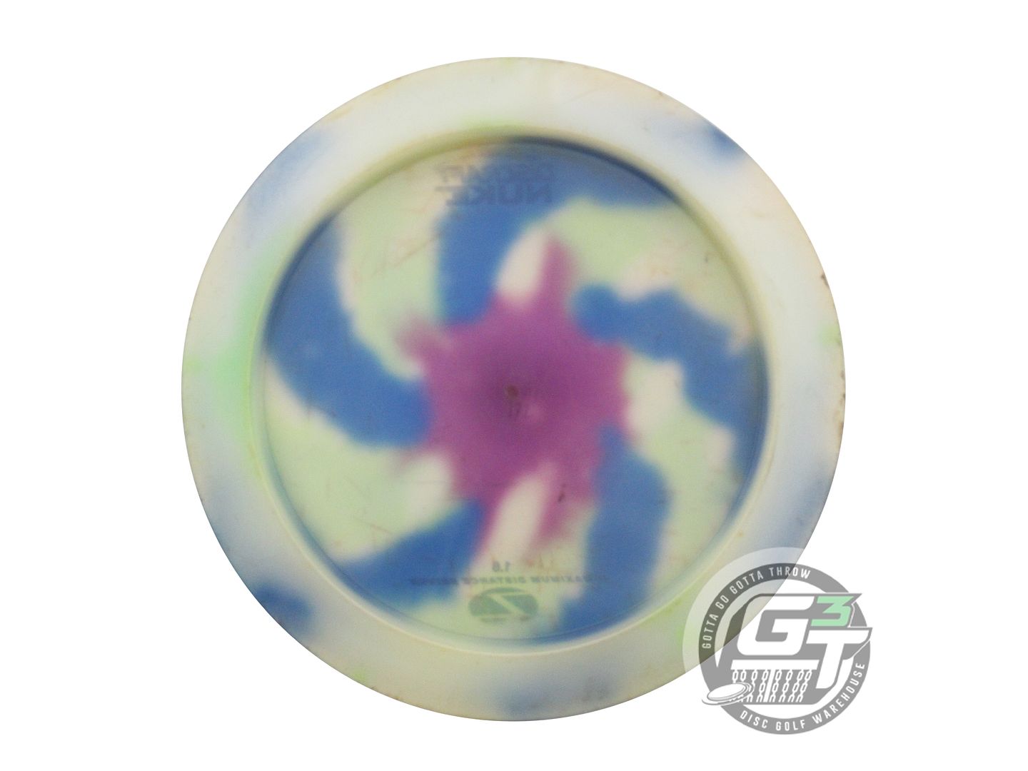 USED Discraft FlyDye Z Nuke 172g Pinwheel Distance Driver Golf Disc