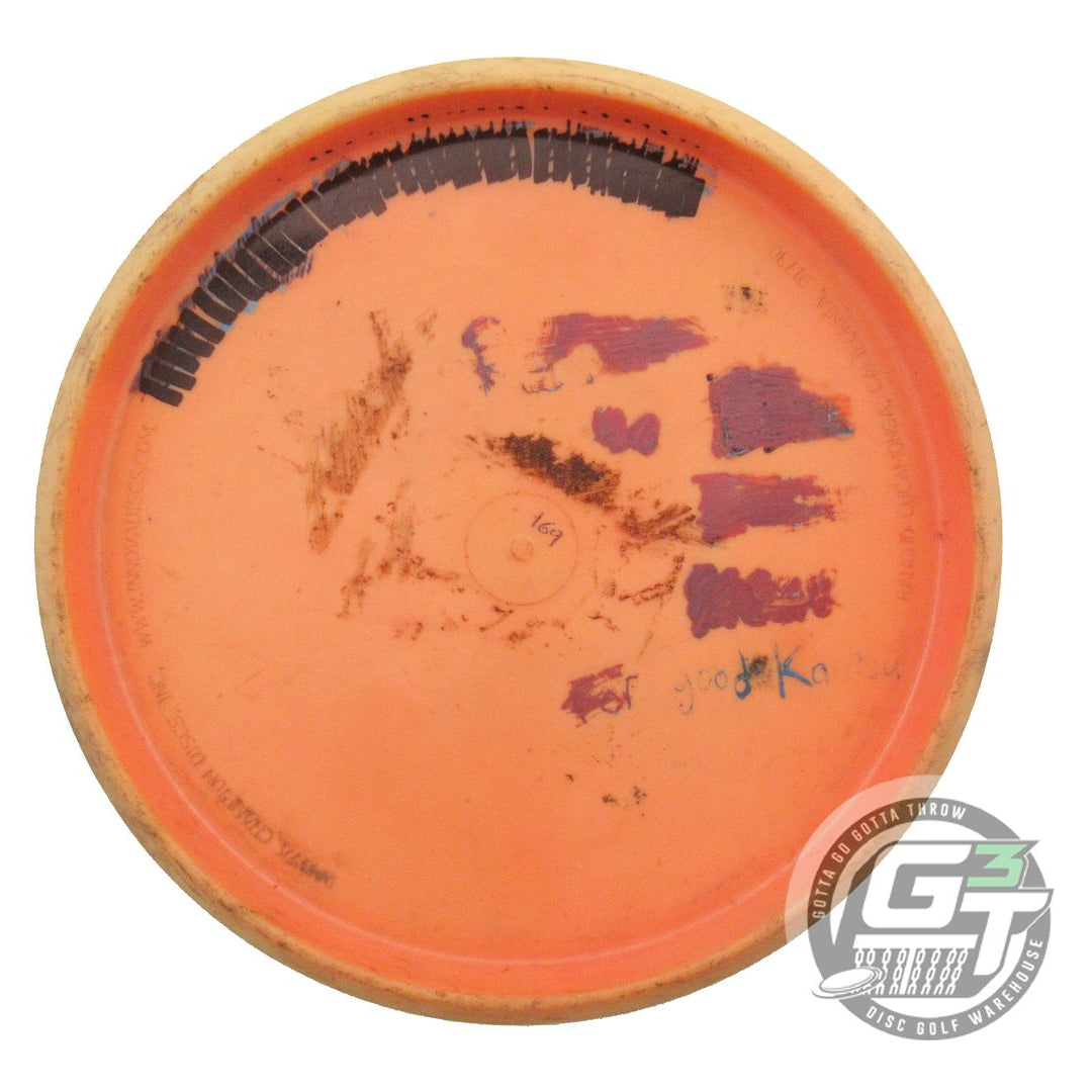 USED Innova Star AviarX3 169g Orange Blue Foil Putter Golf Disc