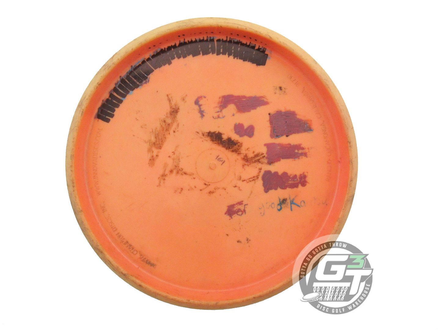 USED Innova Star AviarX3 169g Orange Blue Foil Putter Golf Disc