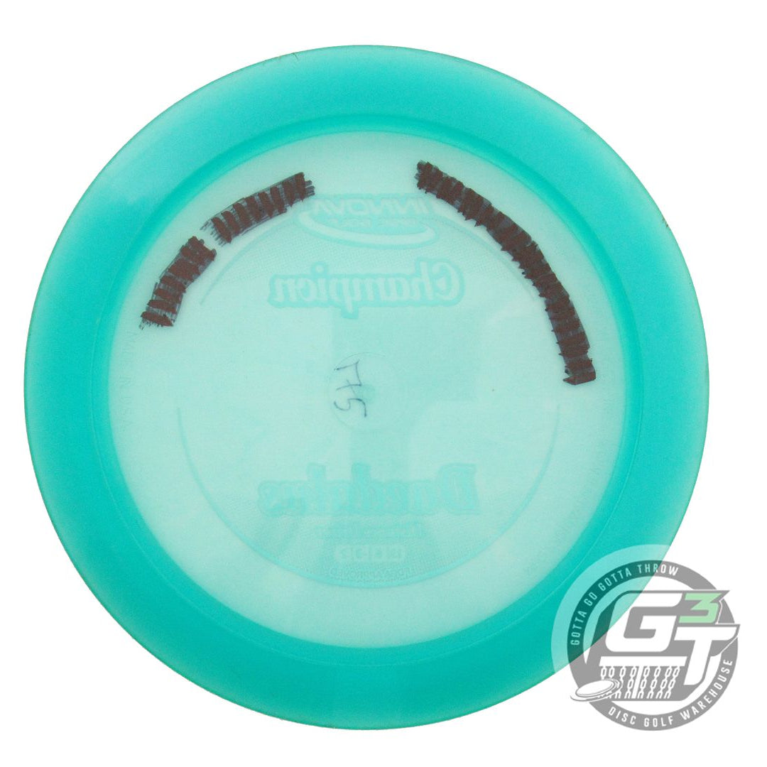 USED Innova Champion Daedalus 175g Seafoam White Stamp Distance Driver Golf Disc
