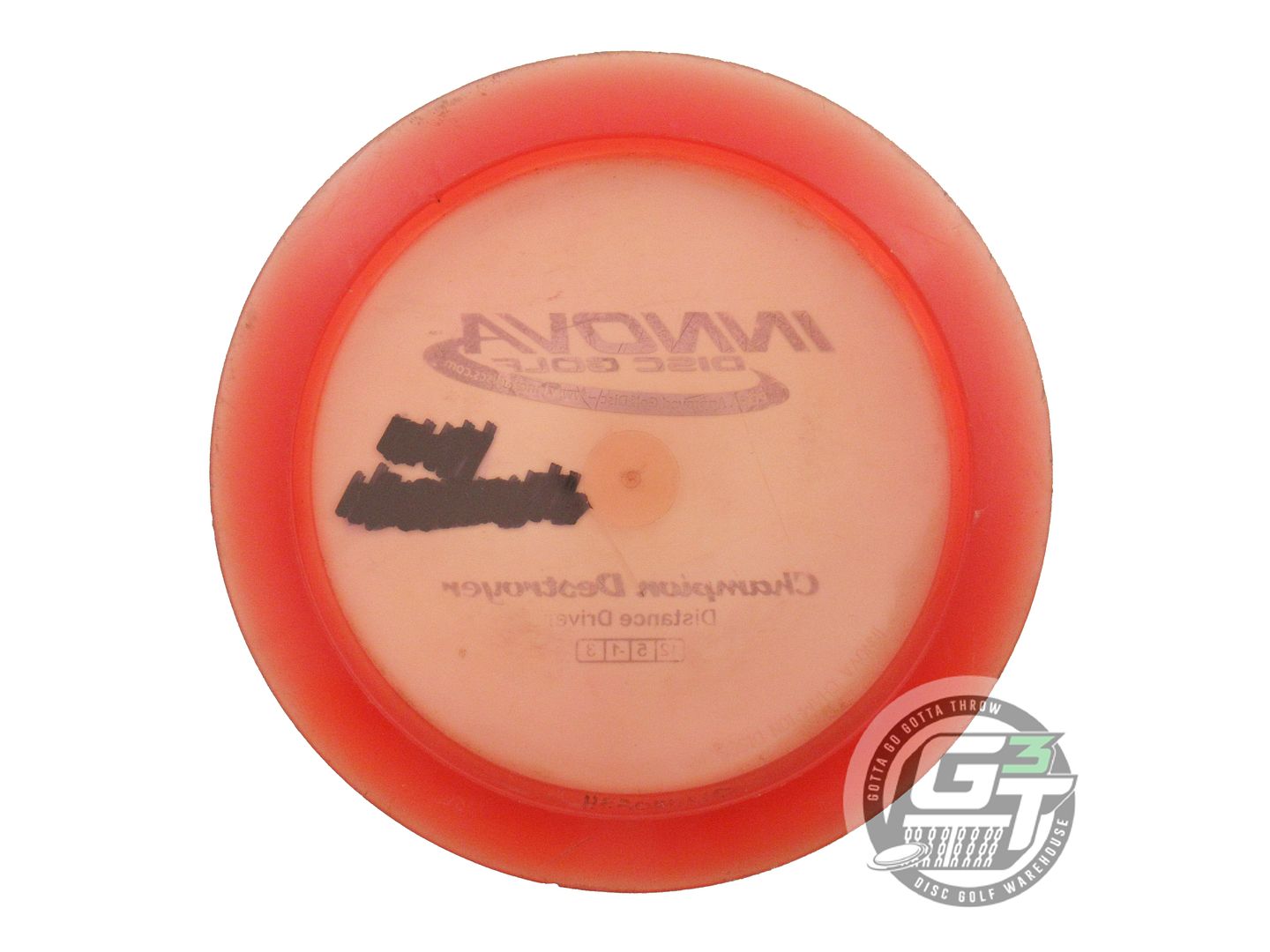 USED Innova Champion Destroyer 176g Red Black Stamp Distance Driver Golf Disc