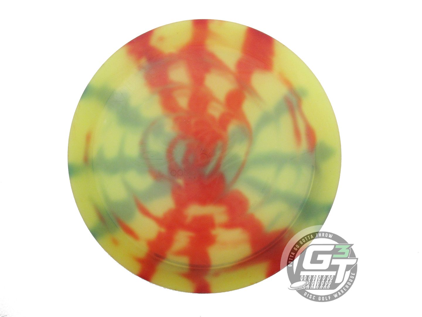 USED Latitude 64 Opto Flow 175g Yellow HOME DYED PFN Distance Driver Golf Disc