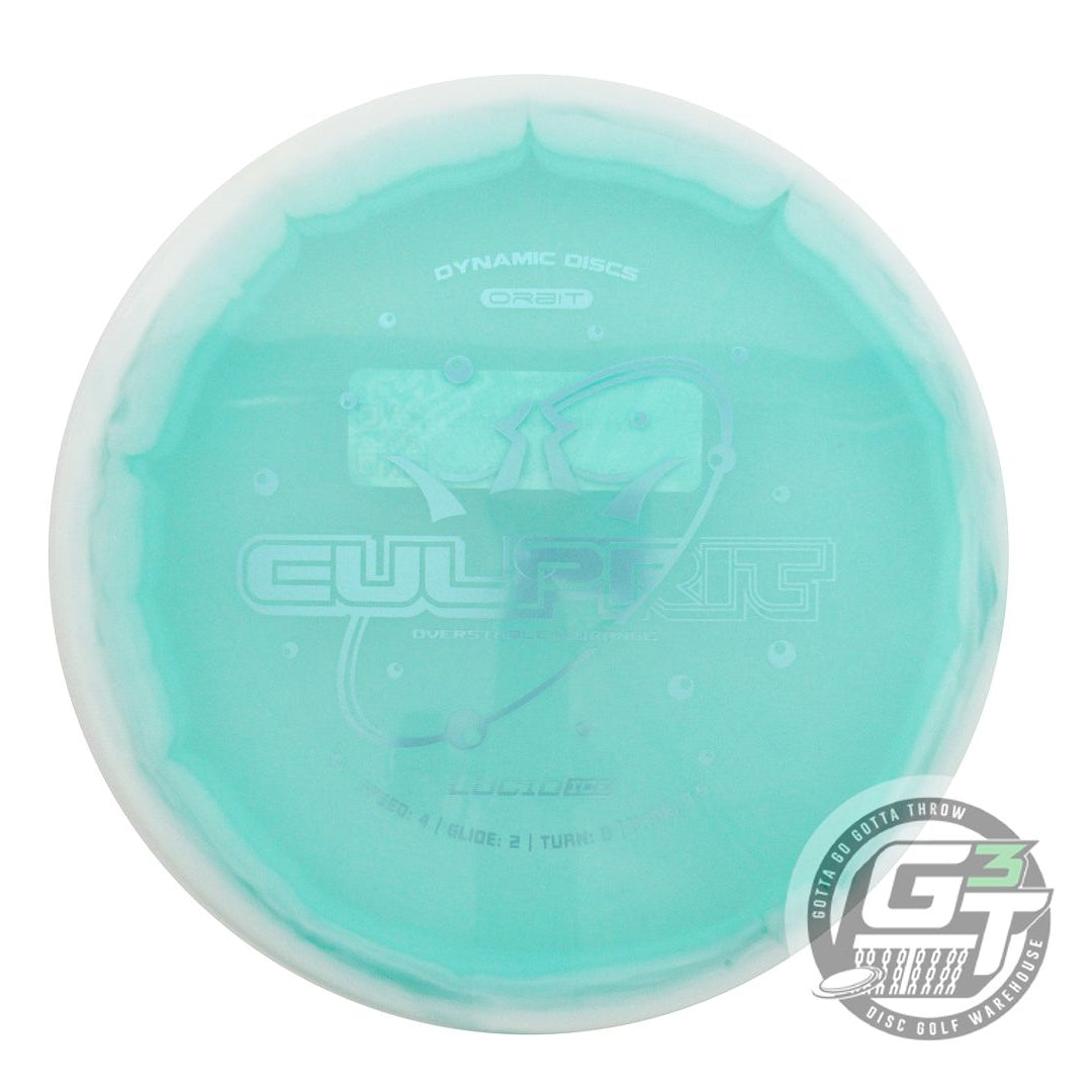 Dynamic Discs Lucid Ice Orbit Culprit Midrange Golf Disc (Individually Listed)