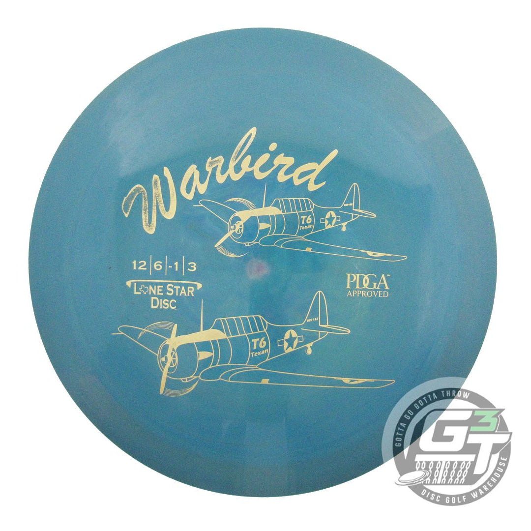 USED Lone Star 2 PLANES Bravo Warbird 174g Teal Gold Foil Distance Driver Disc