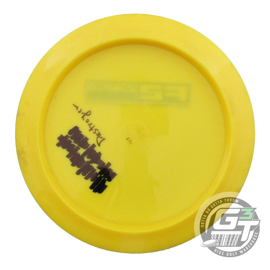 USED Innova X-OUT Star Destroyer 168g Marigold Distance Driver Golf Disc