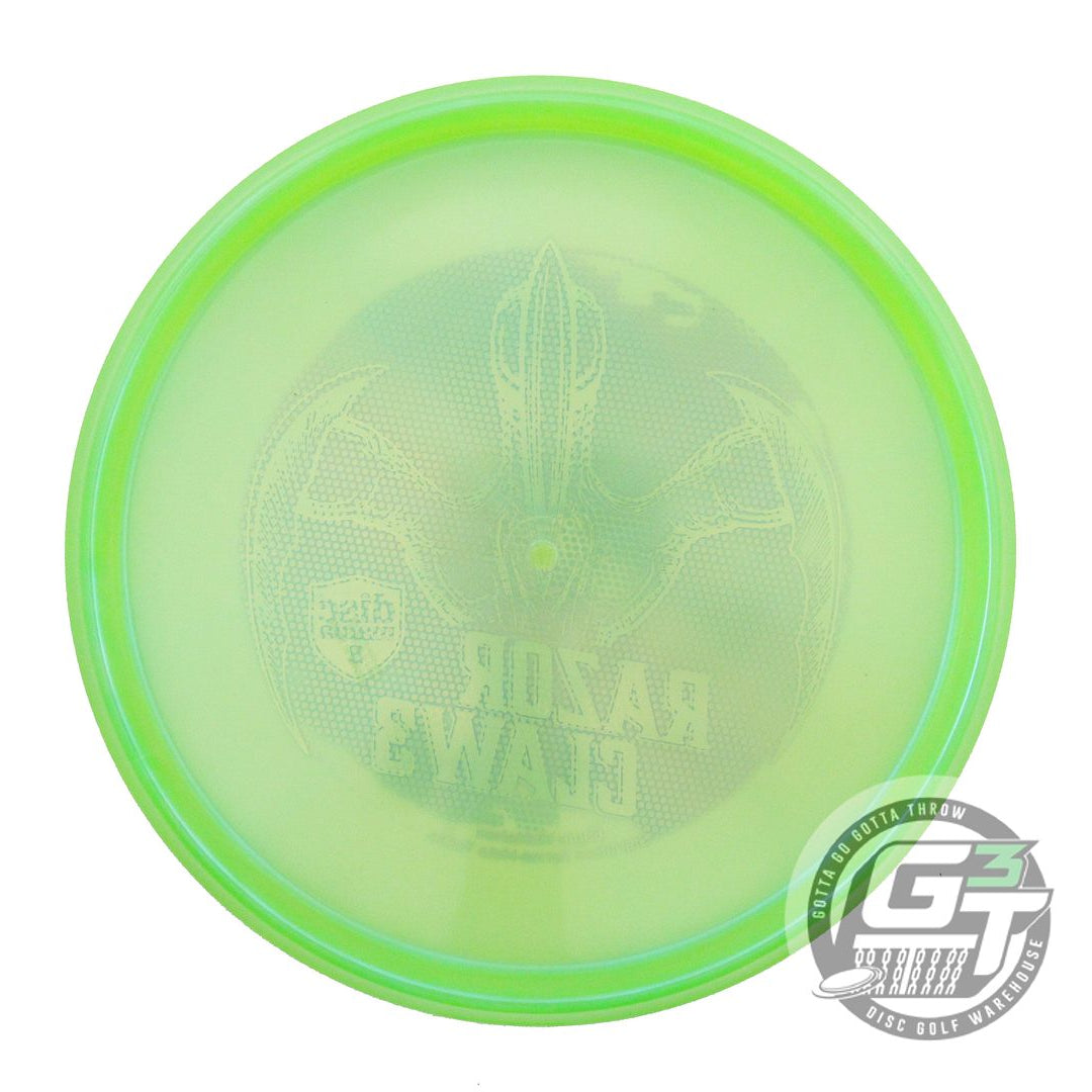 NOS DiscMania X-OUT RAZOR CLAW 3 Meta Tactic 173g Lime Putter Golf Disc
