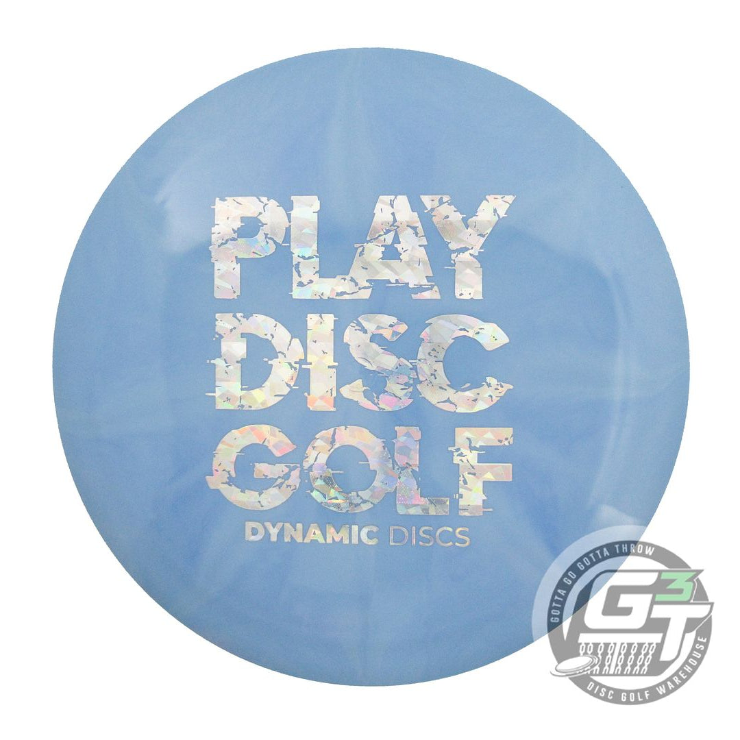 NOS Dynamic Discs Fuzion Burst Trespass 173g Blue Silver Shatter Driver Disc