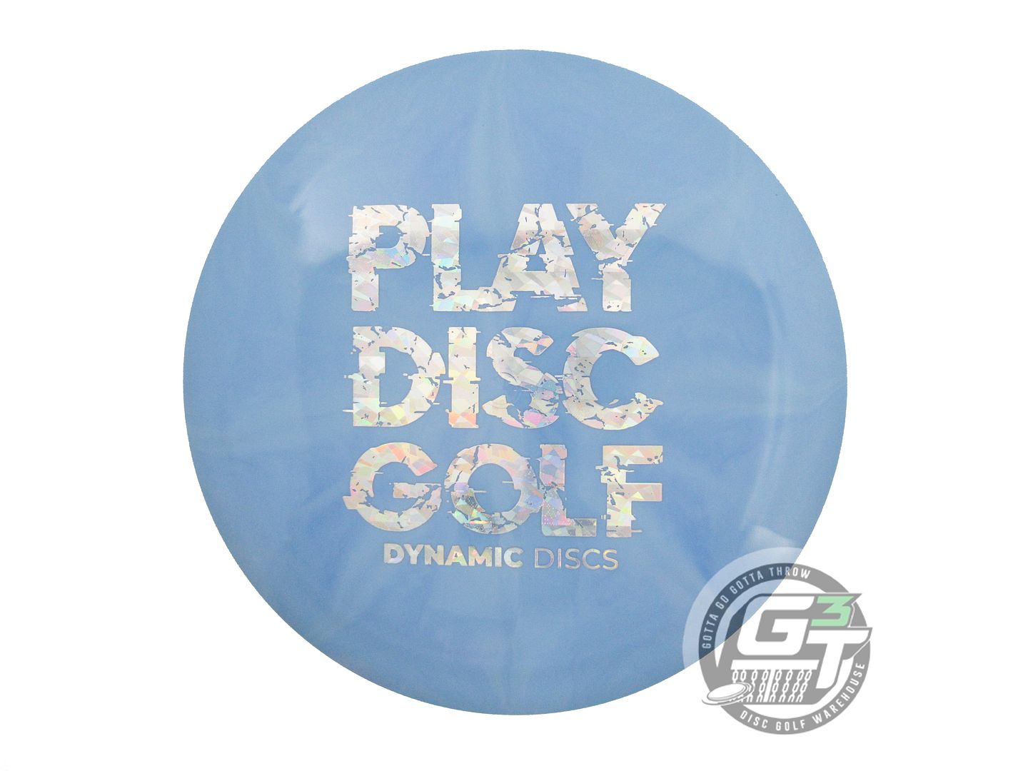 NOS Dynamic Discs Fuzion Burst Trespass 173g Blue Silver Shatter Driver Disc