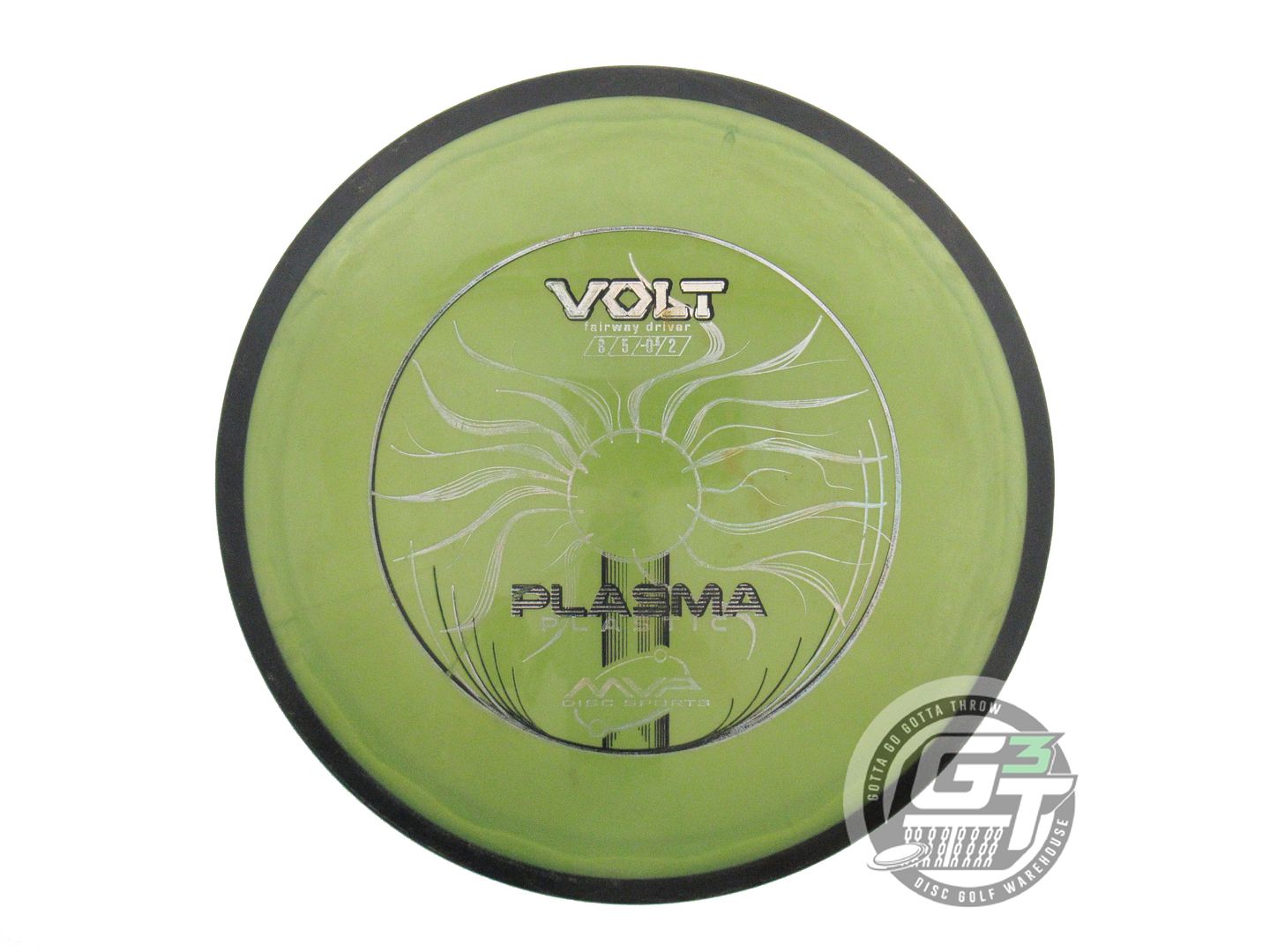 USED MVP Disc Sports Plasma Volt 170g Green Fairway Driver Golf Disc