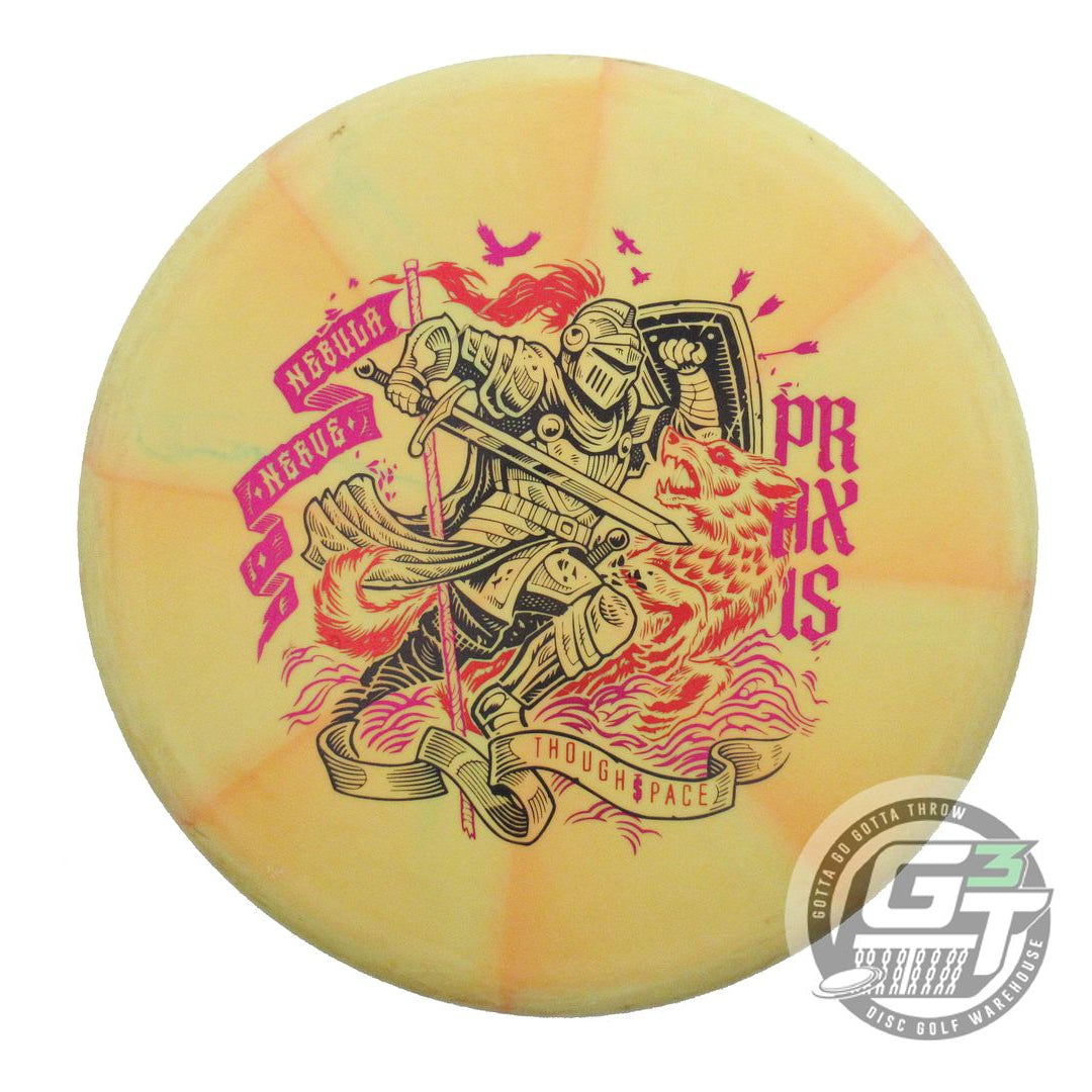 USED Thought Space Nebula Nerve Praxis 175g Yellow-Orange Putter Golf Disc
