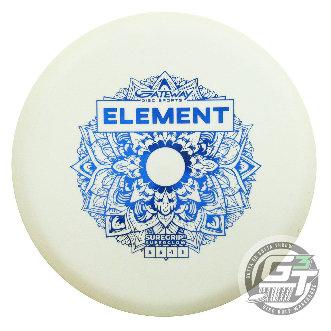 Gateway Super Glow Element Midrange Golf Disc (Individually Listed)