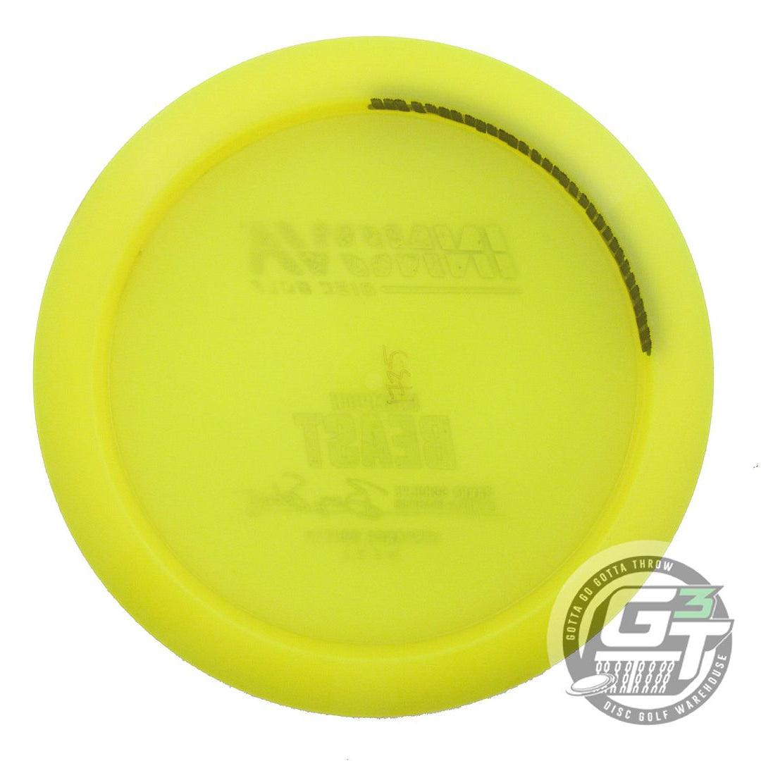 USED Innova Champion Beast 174g Yellow Purple Foil Distance Driver Golf Disc