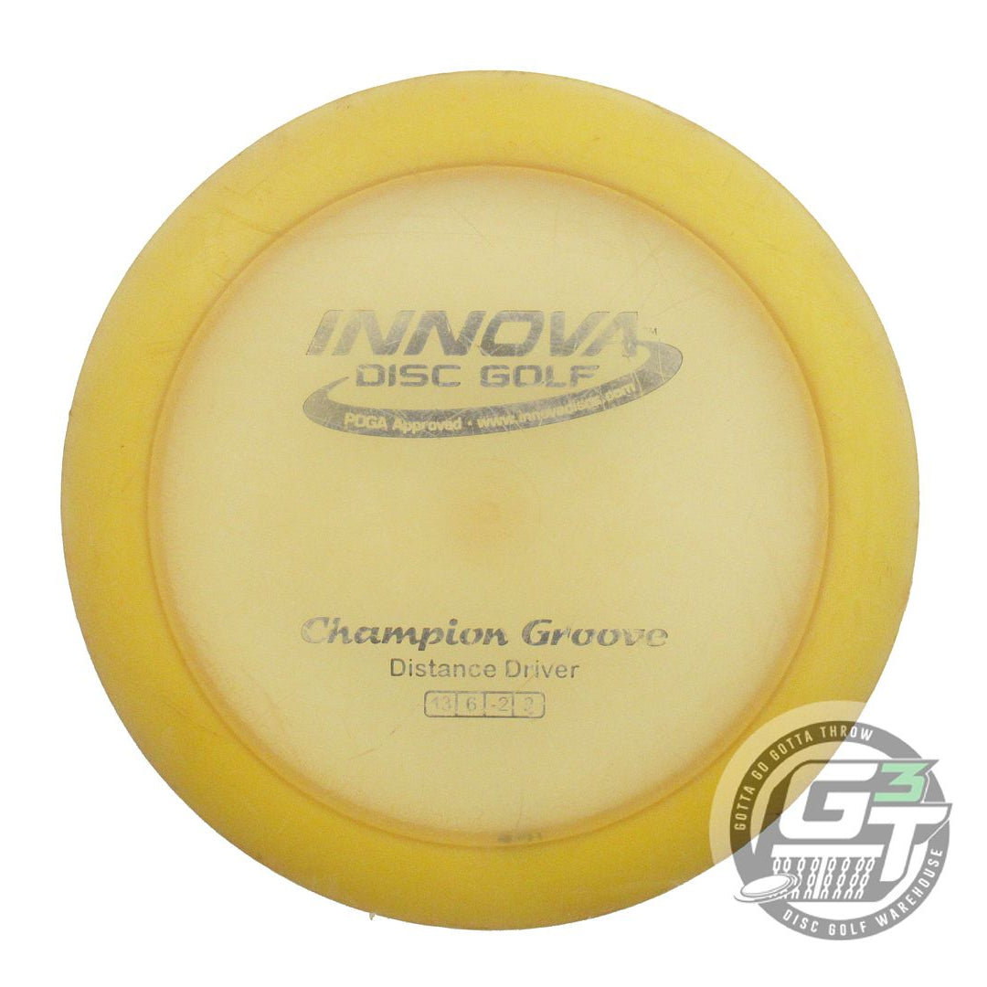 USED Innova Champion Groove 168g Yellow Blue Stamp Distance Driver Golf Disc