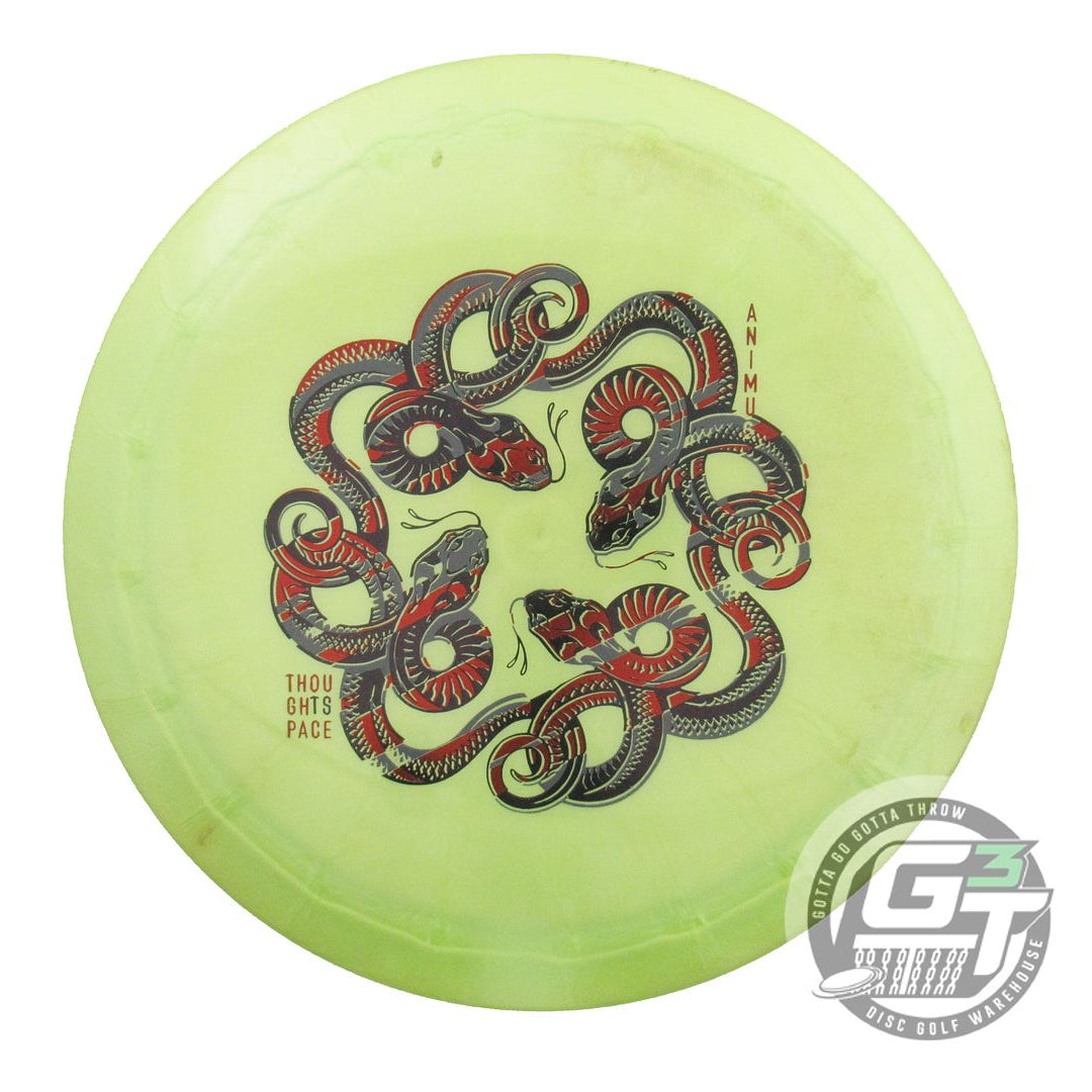 USED Thought Space Ethereal Animus 176g Lime Distance Driver Golf Disc