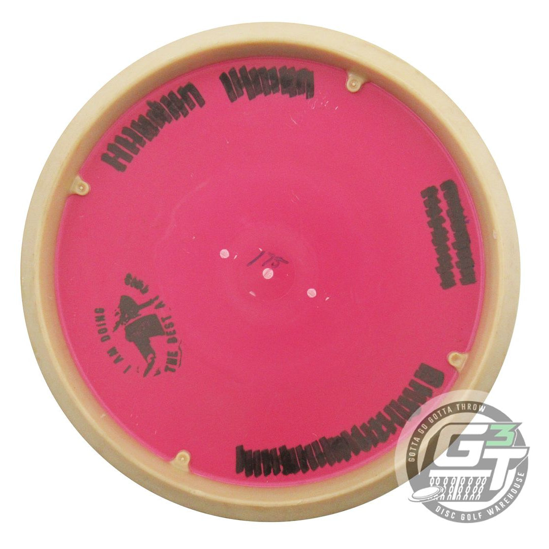 USED Innova XT Atlas 175g Magenta White Stamp Cream Rim Midrange Golf Disc