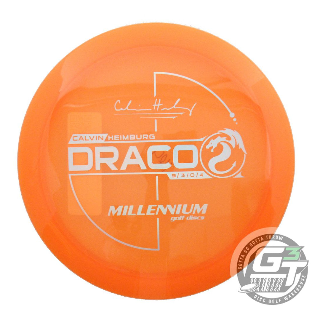 Millennium Calvin Heimburg Signature Flat Top Quantum Draco Distance Driver Golf Disc (Individually Listed)
