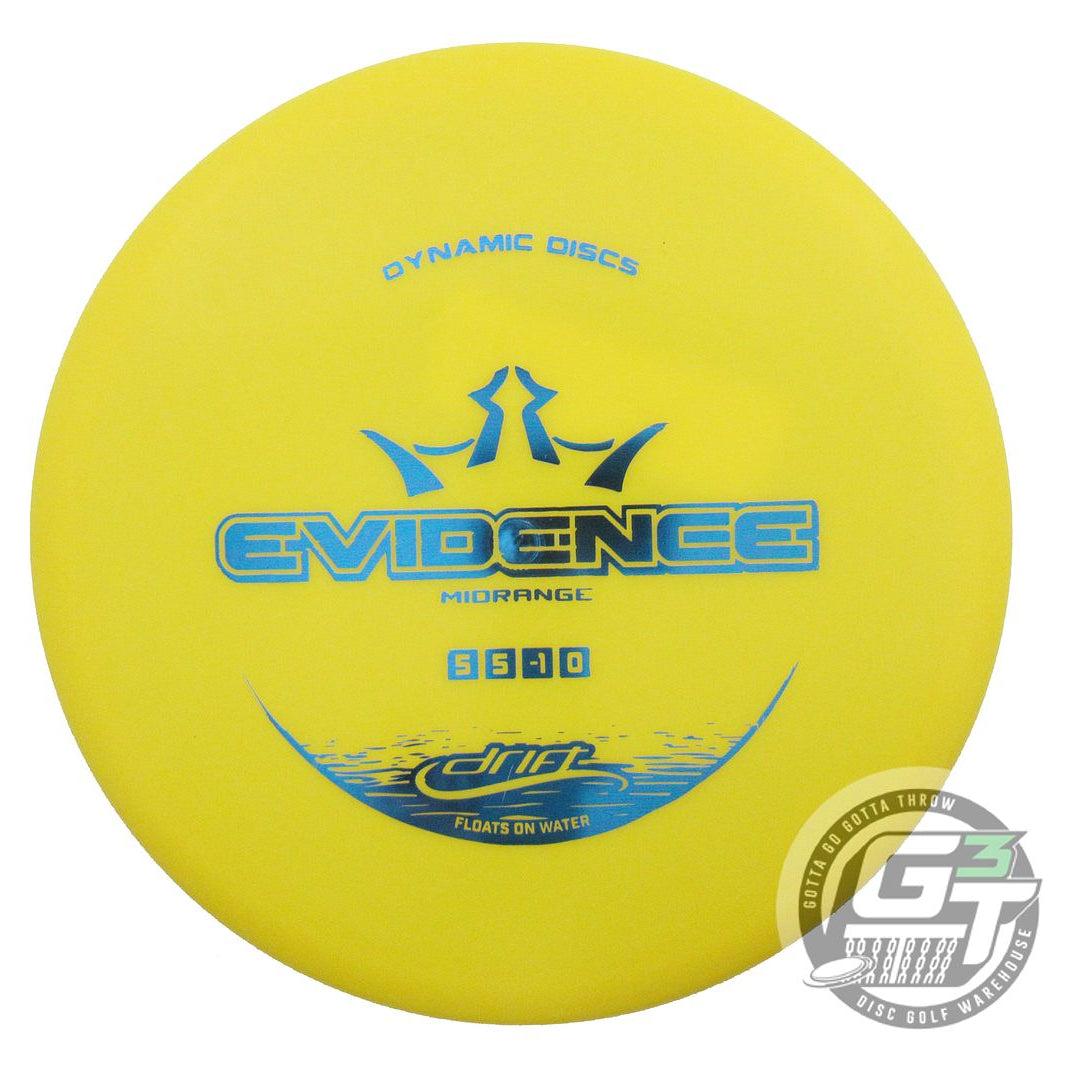 Dynamic Discs Drift Evidence Midrange Golf Disc (Individually Listed)