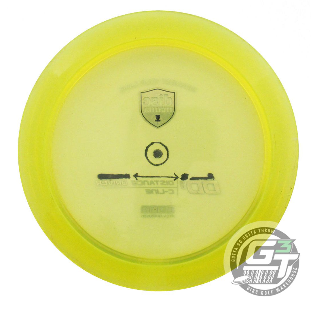 USED DiscMania C-Line DD3 173g Yellow Blue Foil Distance Driver Golf Disc